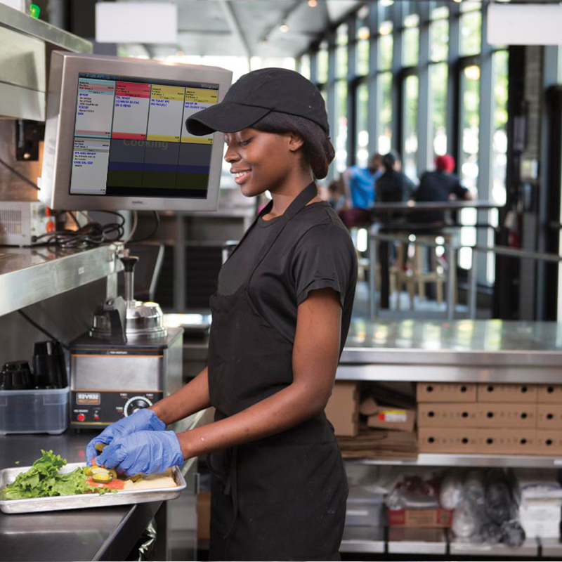 Restaurant Kitchen Video System NCR Aloha Kitchen Production RDS